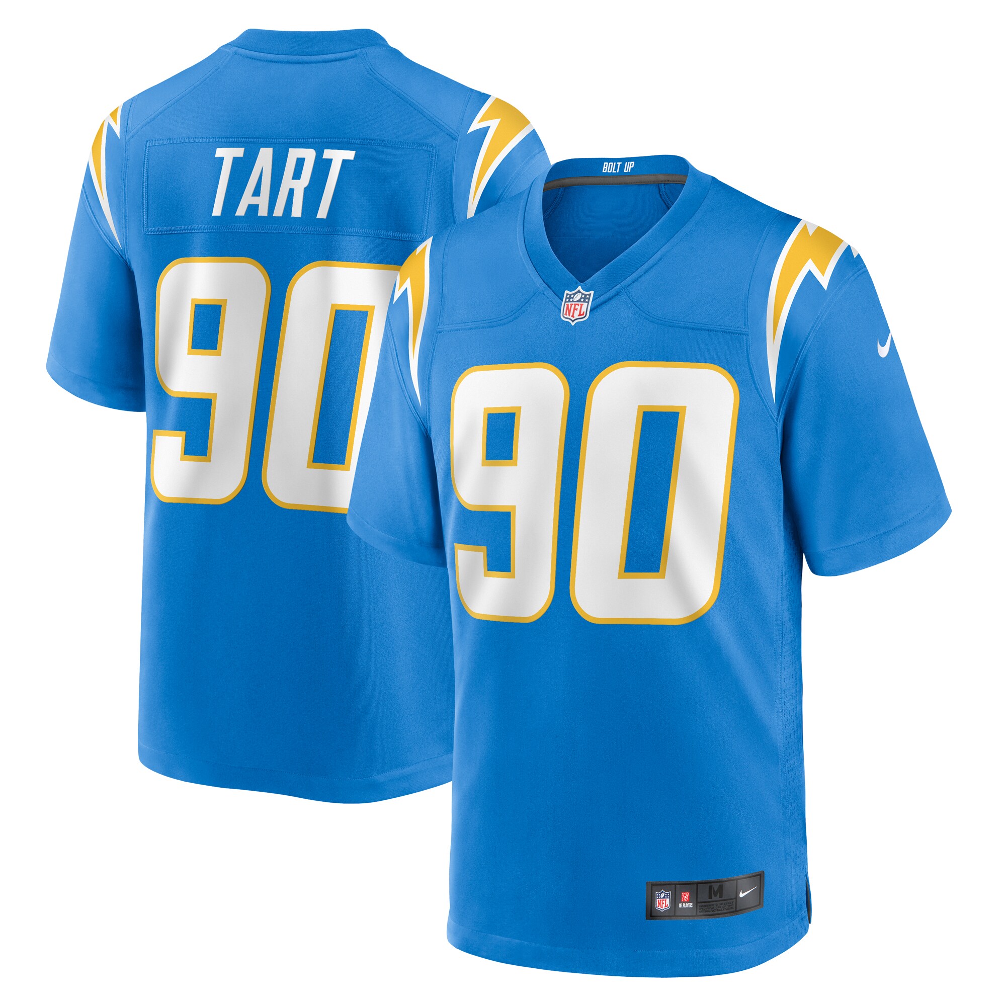 Los Angeles Chargers Teair Tart Powder Blue Team Game NFL Jersey Men's