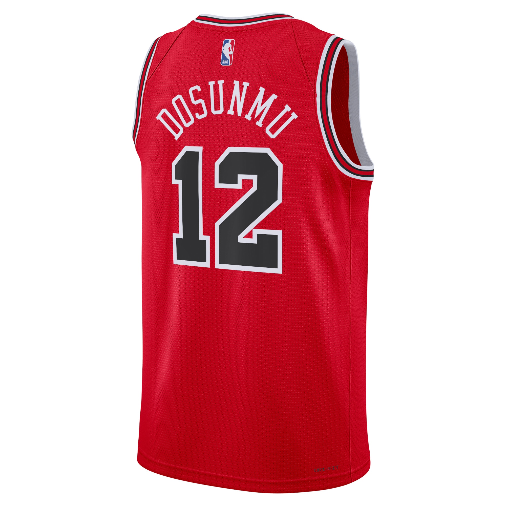 Chicago Bulls Icon Edition Swingman Red Ayo Dosunm Unisex NBA Jersey Unisex
