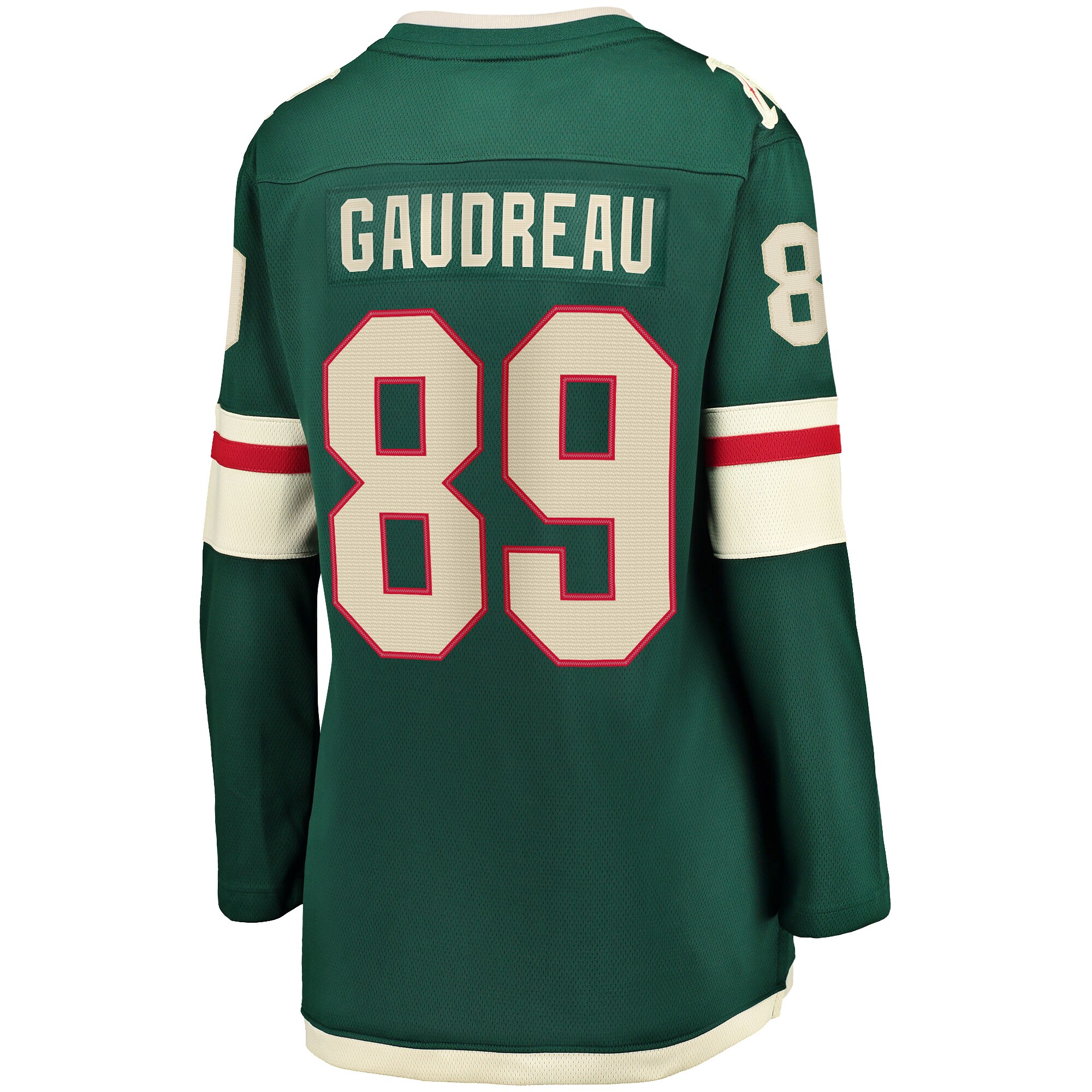 Minnesota Wild Frederick Gaudreau Green Home Breakaway Player NHL Jersey Women's