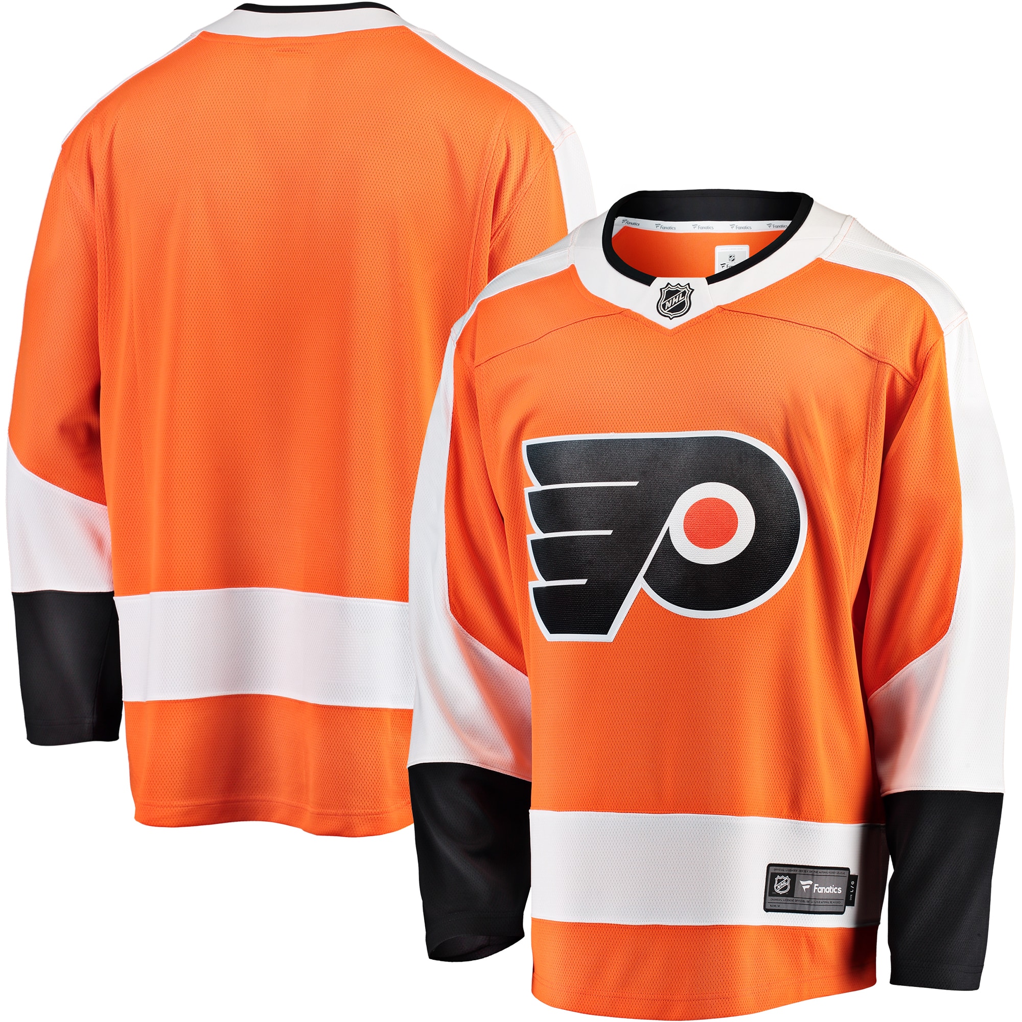 Philadelphia Flyers Orange Breakaway Home NHL Jersey Men's
