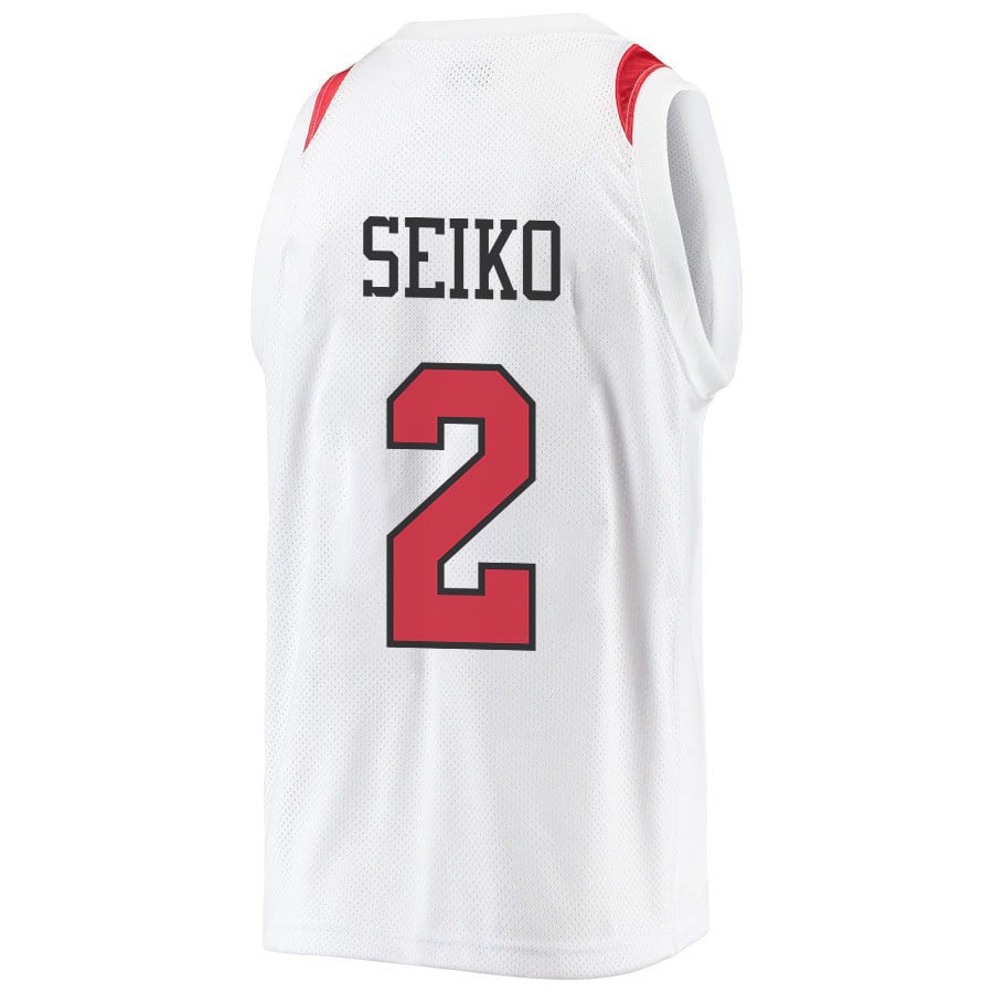 Adam Seiko 2 San Diego State Aztecs 2023- Me White NCAA Jersey Men's