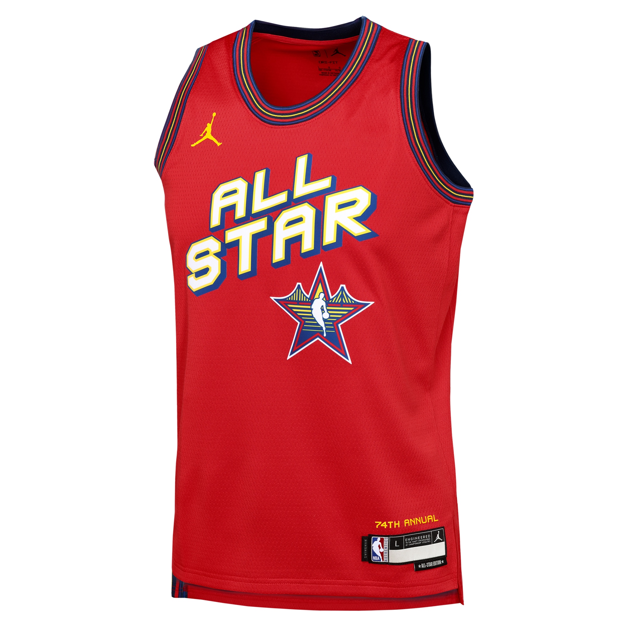 NBA Jordan Brand All Star 2025 Swingman Team Re NBA Jersey Youth