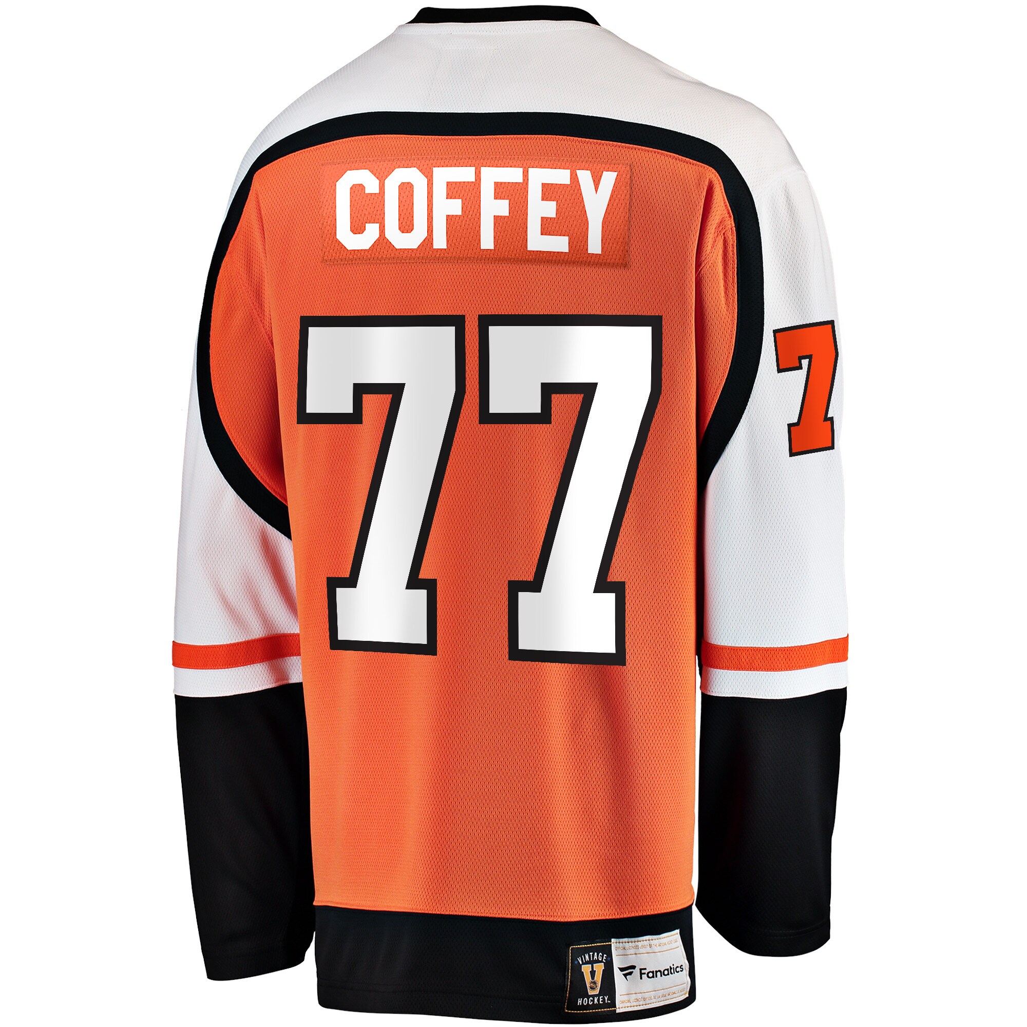Philadelphia Flyers Paul Coffey Orange Premier Breakaway Retired Player NHL Jersey Men's