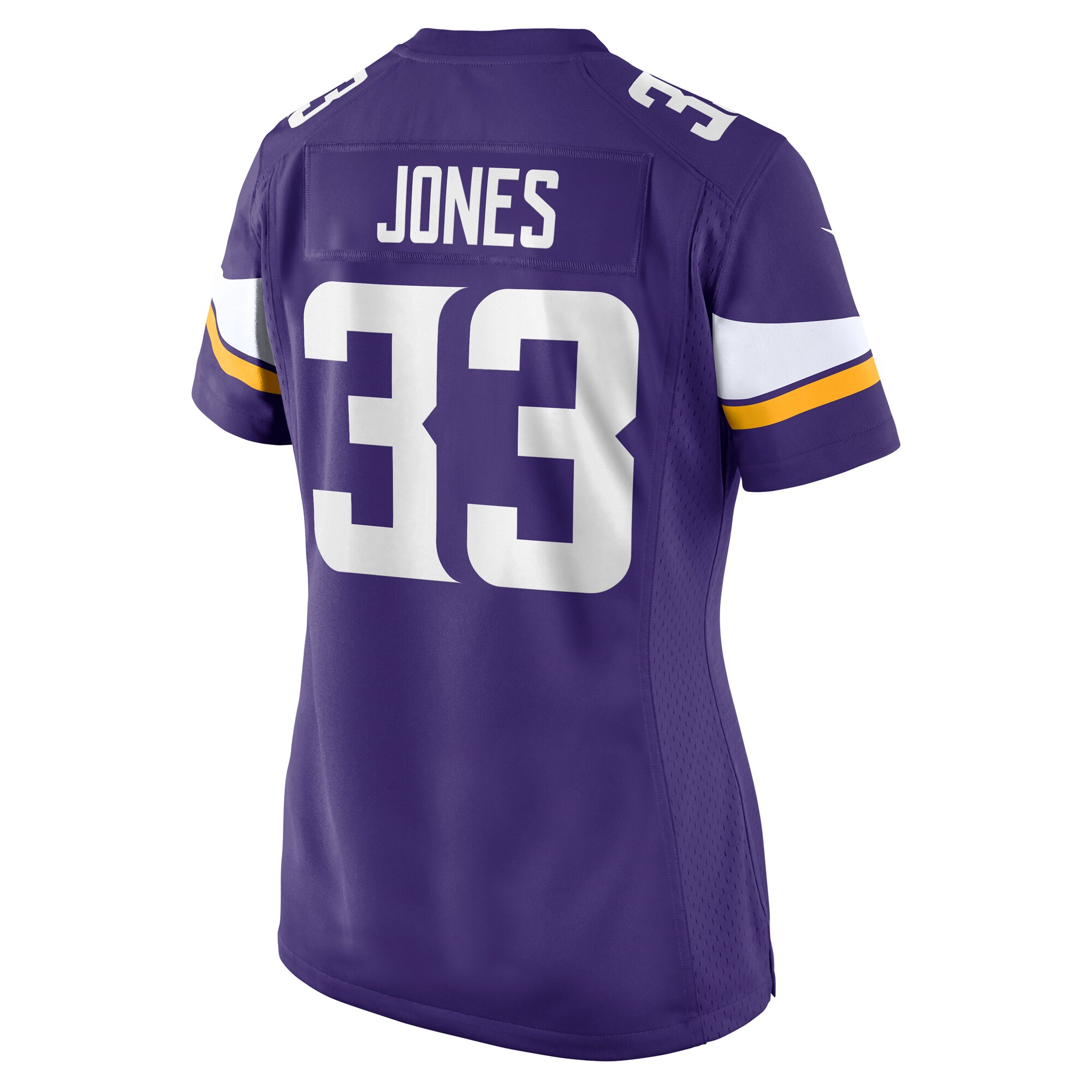 Minnesota Vikings Aaron Jones Purple Game NFL Jersey Women's