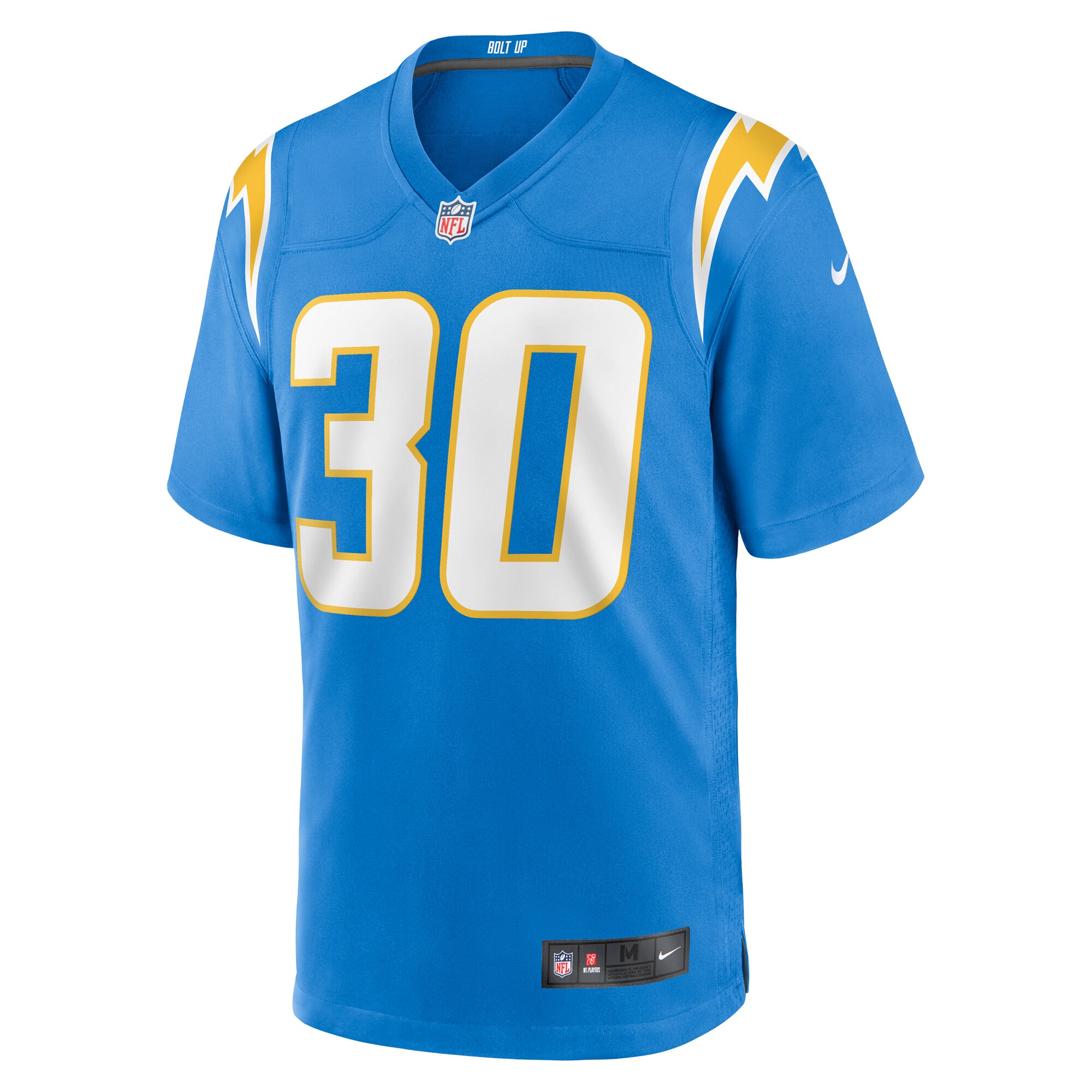 Los Angeles Chargers Kimani Vidal Powder Blue Team Game NFL Jersey Men's