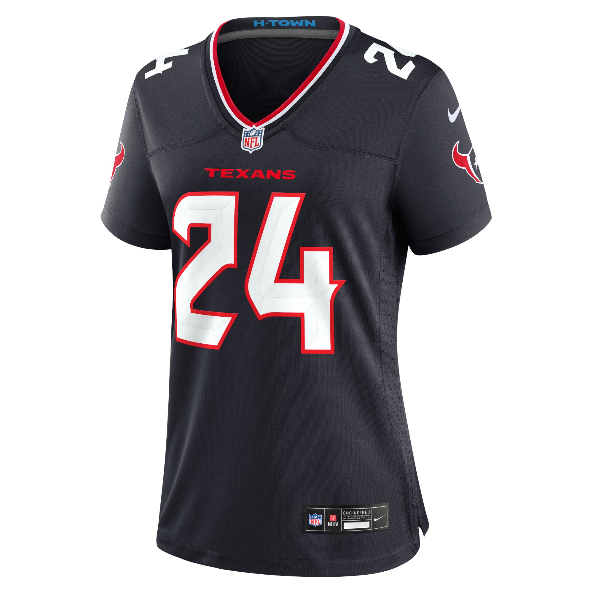 Houston Texans Derek Stingley Jr. Navy Game NFL Jersey Women's
