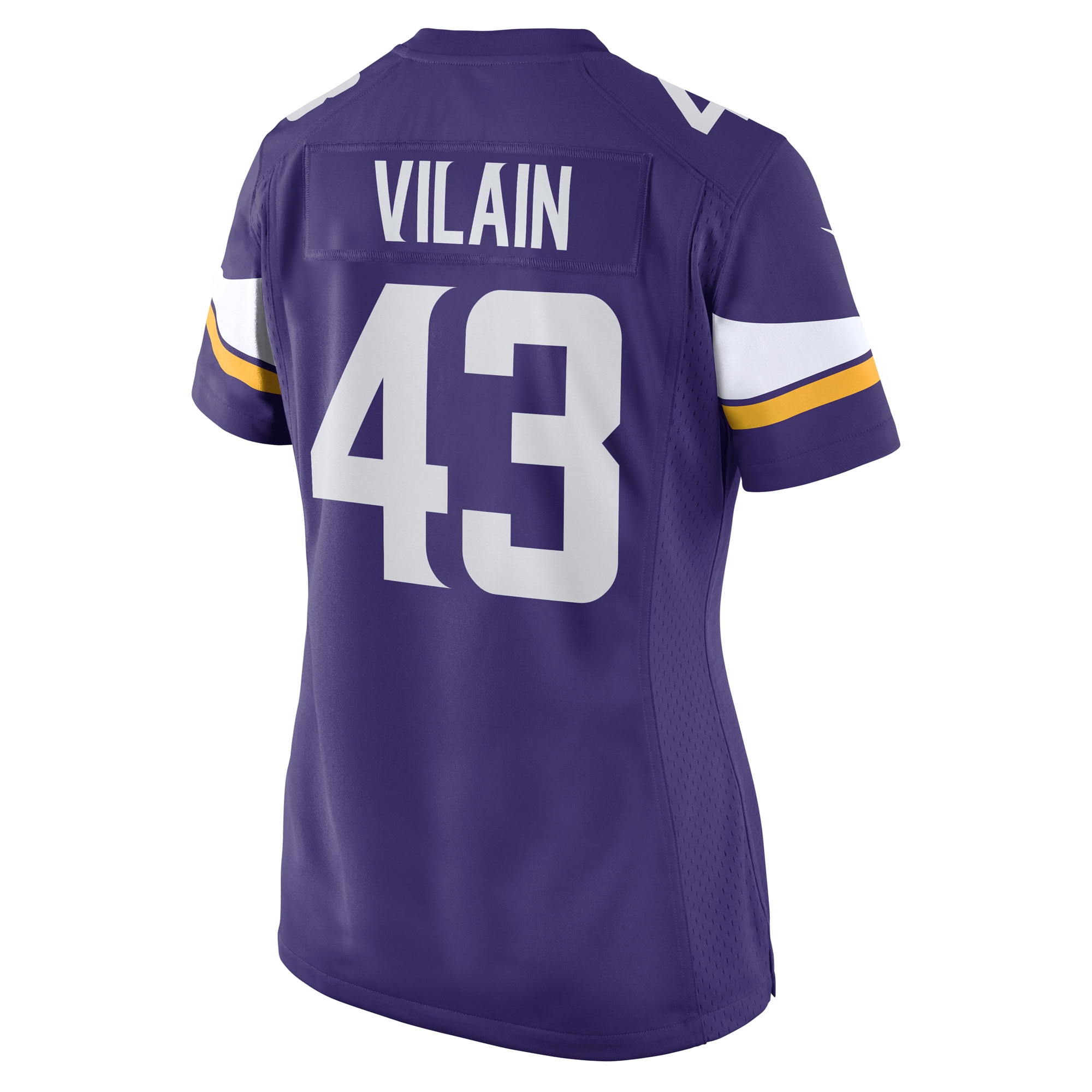 Minnesota Vikings Luiji Vilain Purple Game Player NFL Jersey Women's