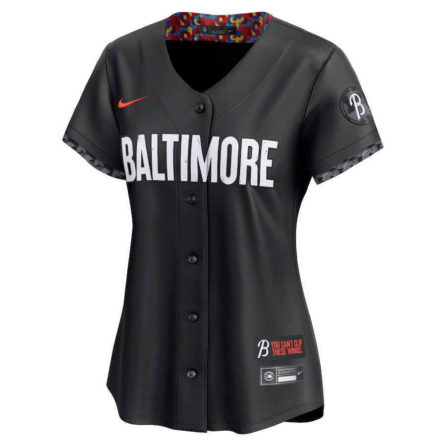 Adley Rutschman 35 Baltimore Orioles City Connect Limited Black MLB Jersey Women's