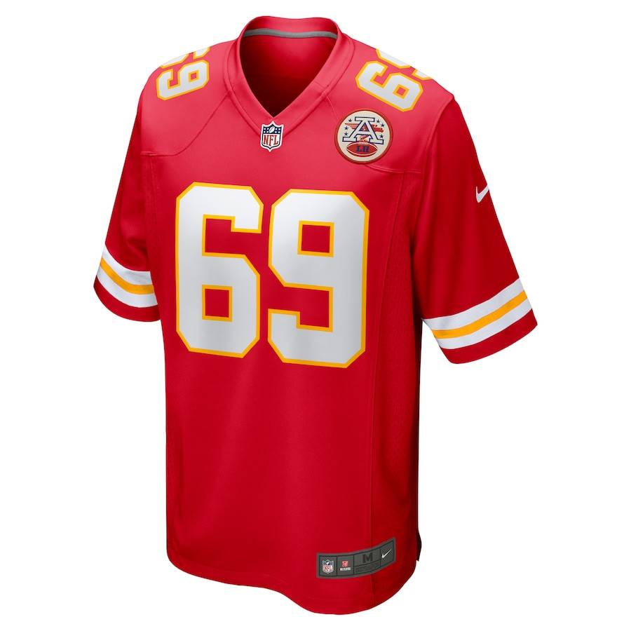 Mike Pennel 69 Kansas City Chiefs Game Red NFL Jersey Men's