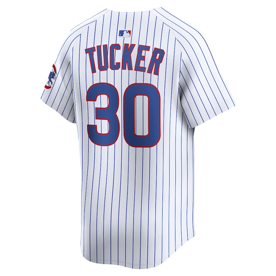 Kyle Tucker 30 Chicago Cubs Home Limited Player White MLB Jersey Men's