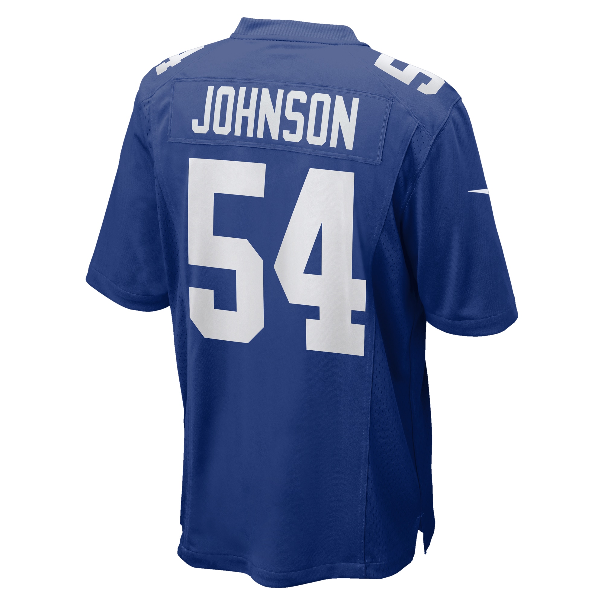 New York Giants Dyontae Johnson Royal Team Game NFL Jersey Men's