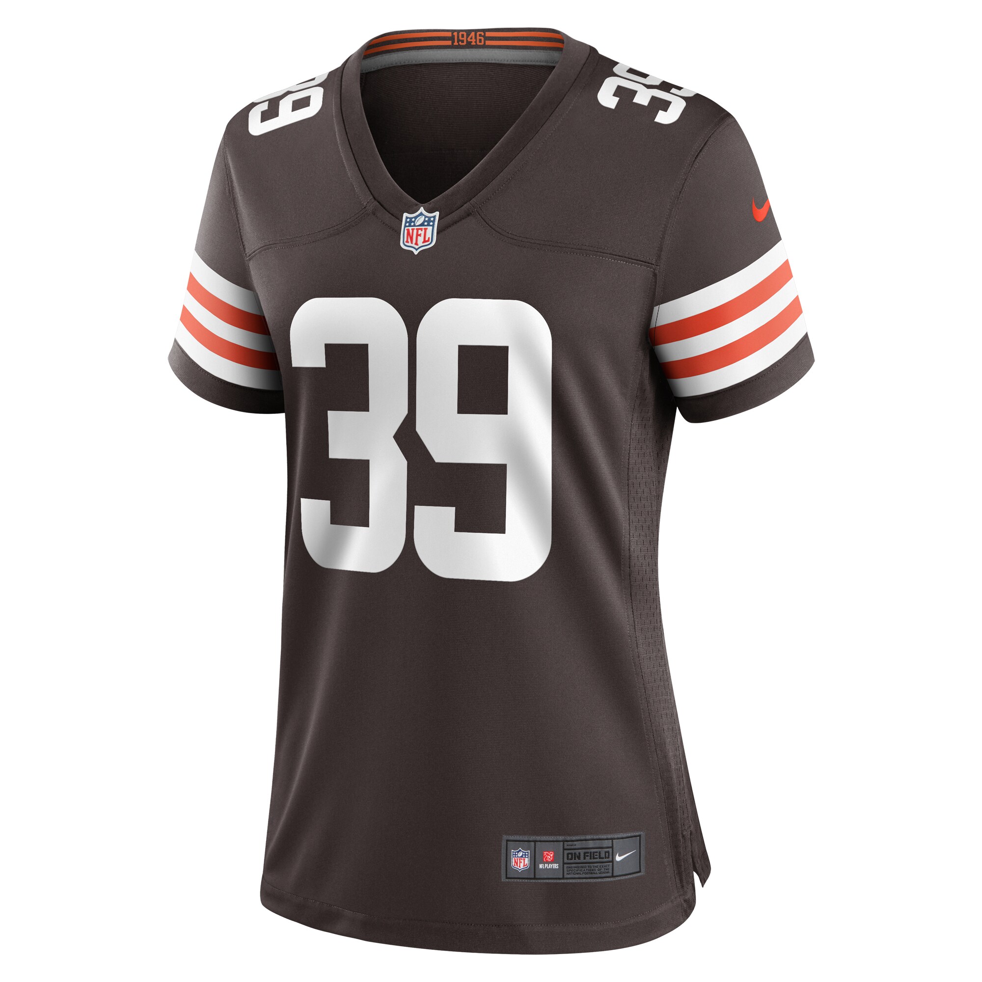 Cleveland Browns Kenyan Drake Brown Game NFL Jersey Women's