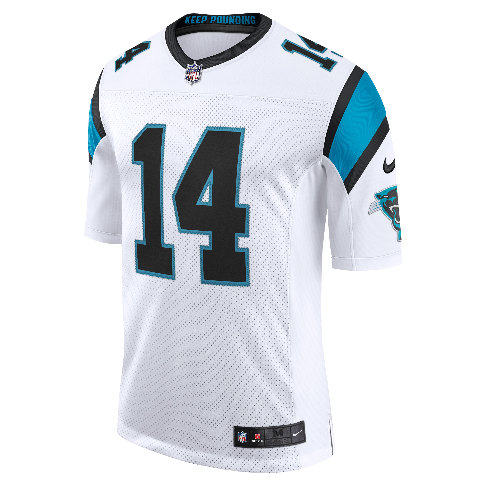 Carolina Panthers Sam Darnold White Vapor Limited NFL Jersey Men's