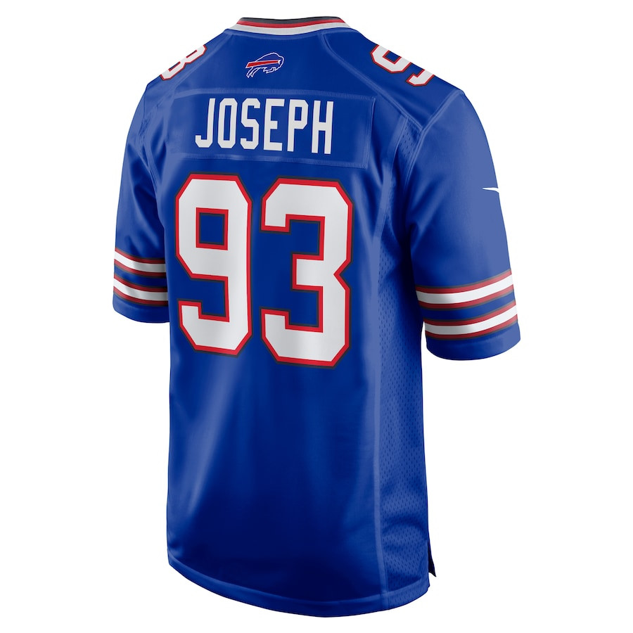 Linval Joseph 93 Buffalo Bills Game Royal NFL Jersey Men's