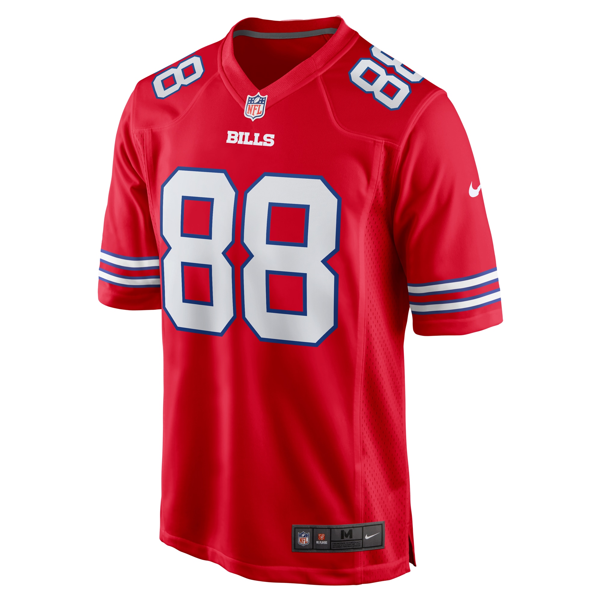 Buffalo Bills Dawson Knox Red Alternate Game NFL Jersey Men's