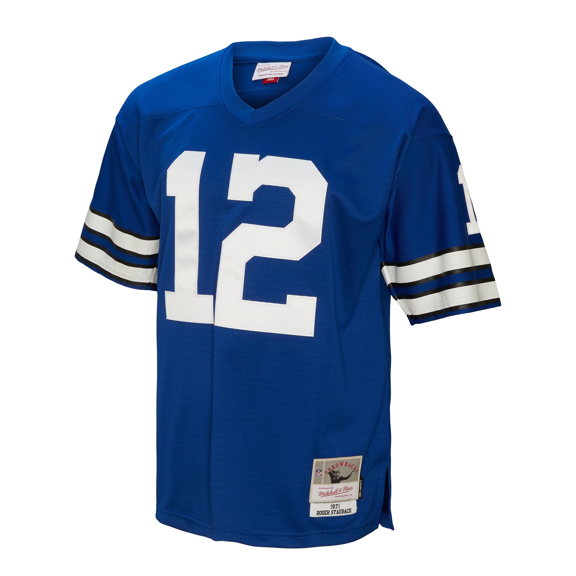 Dallas Cowboys Roger Staubach Mitchell Ness Royal Legacy NFL Jersey Men's