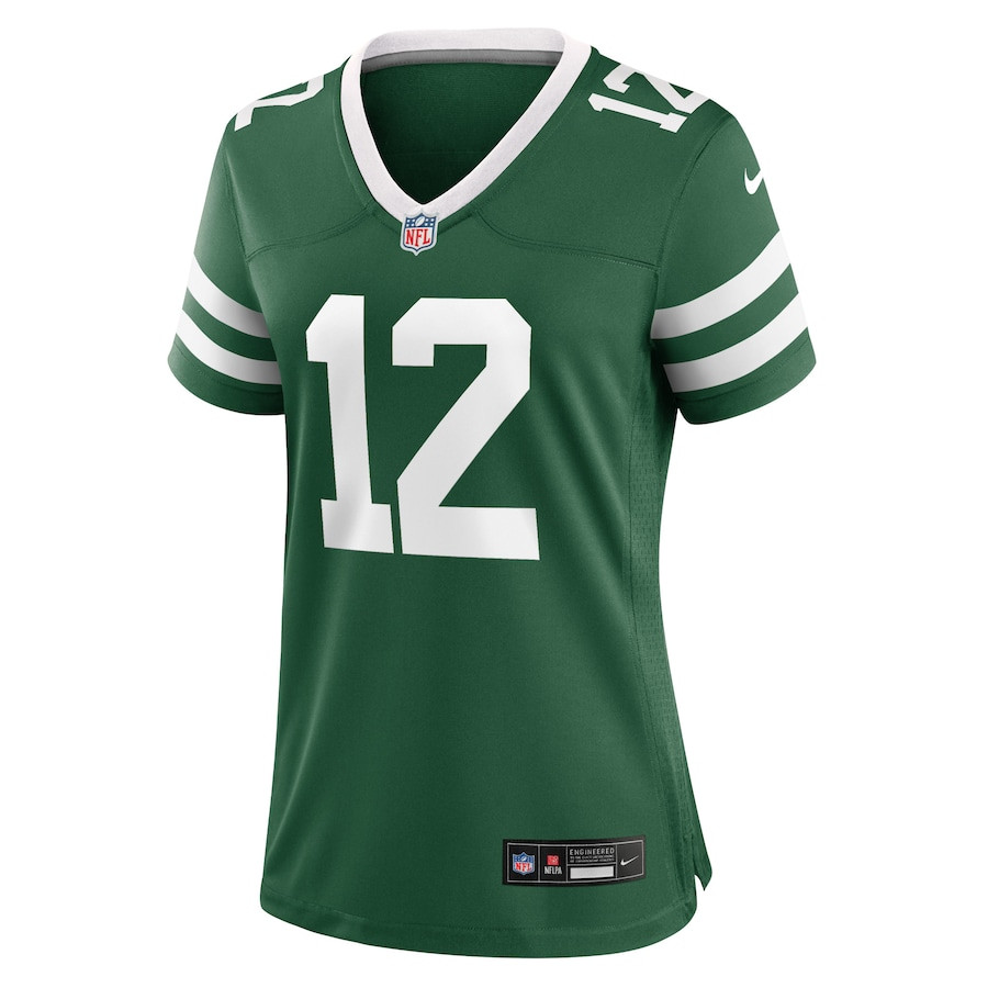 Joe Namath 12 New York Jets Game Legacy Green NFL Jersey Women's