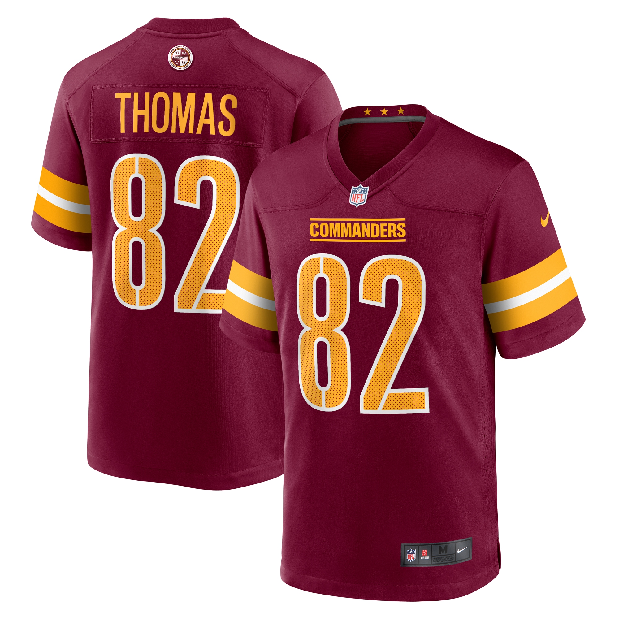 Logan Thomas Washington Commanders Nike Game Jersey - Burgundy