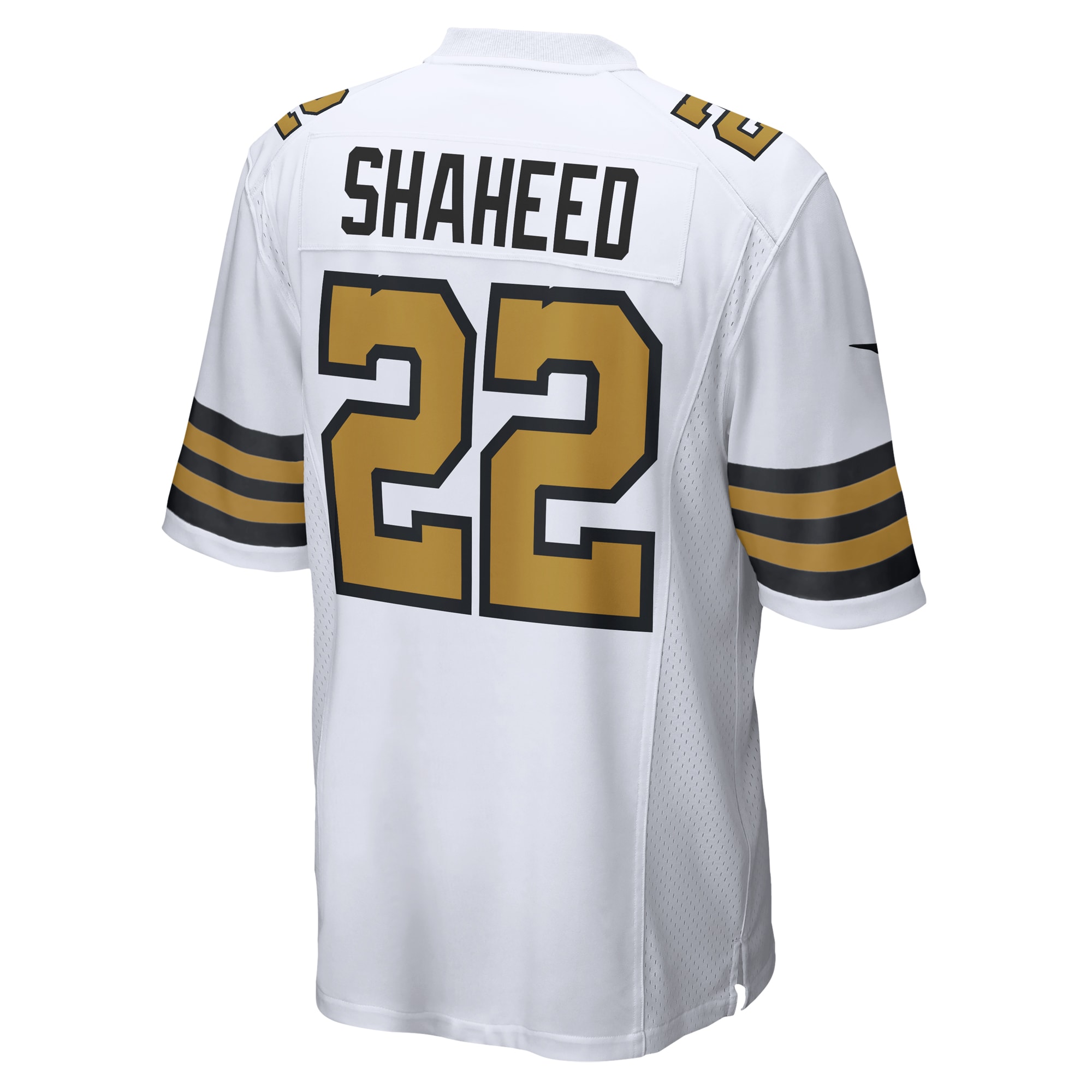 New Orleans Saints Rashid Shaheed White Alternate Game NFL Jersey Men's
