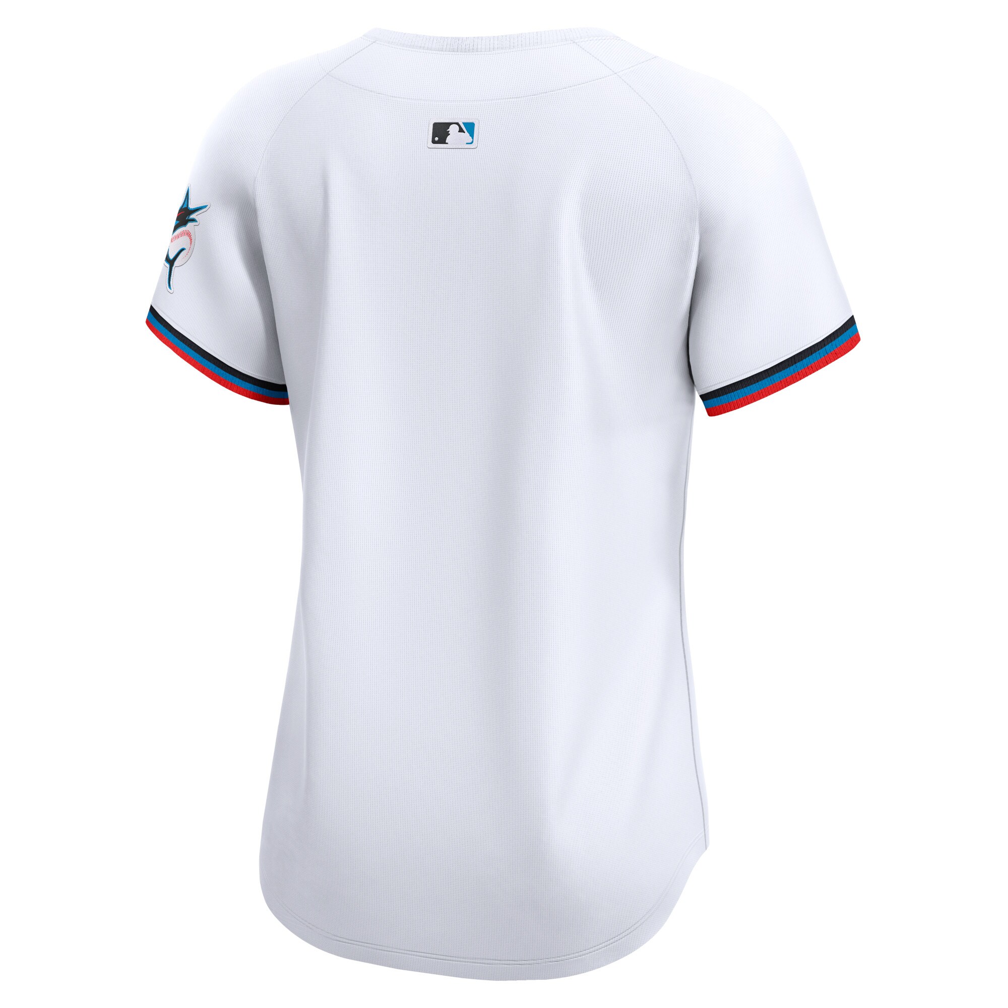 Miami Marlins White Home Limited MLB Jersey Women's