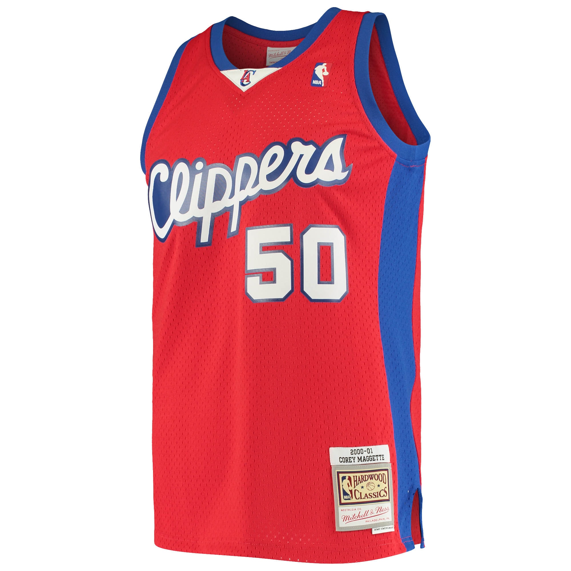 Mitchell Ness Corey Maggette Red Los Angeles Clippers 2004/05 Hardwood Classics Swingman NBA Jersey Men's
