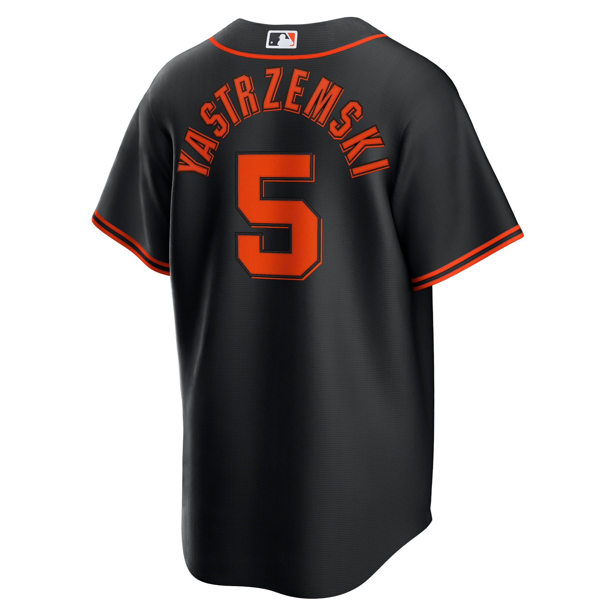 San Francisco Giants Mike Yastrzemski Black Alternate Player Name MLB Jersey Men's