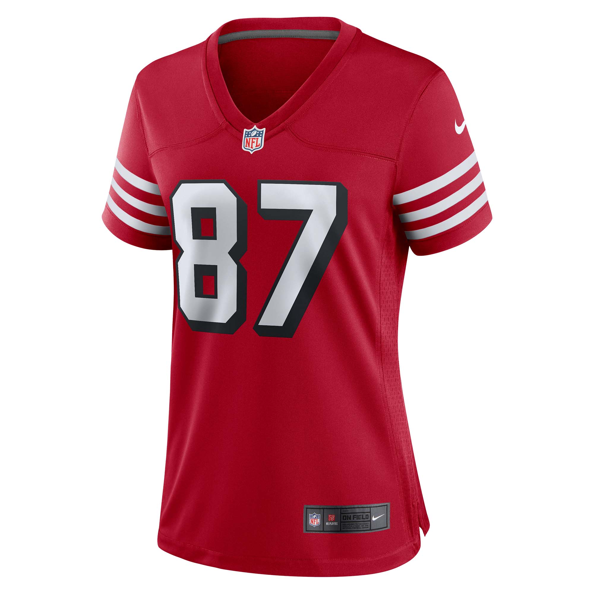 San Francisco 49ers Dwight Clark Scarlet Alternate Game NFL Jersey Women's