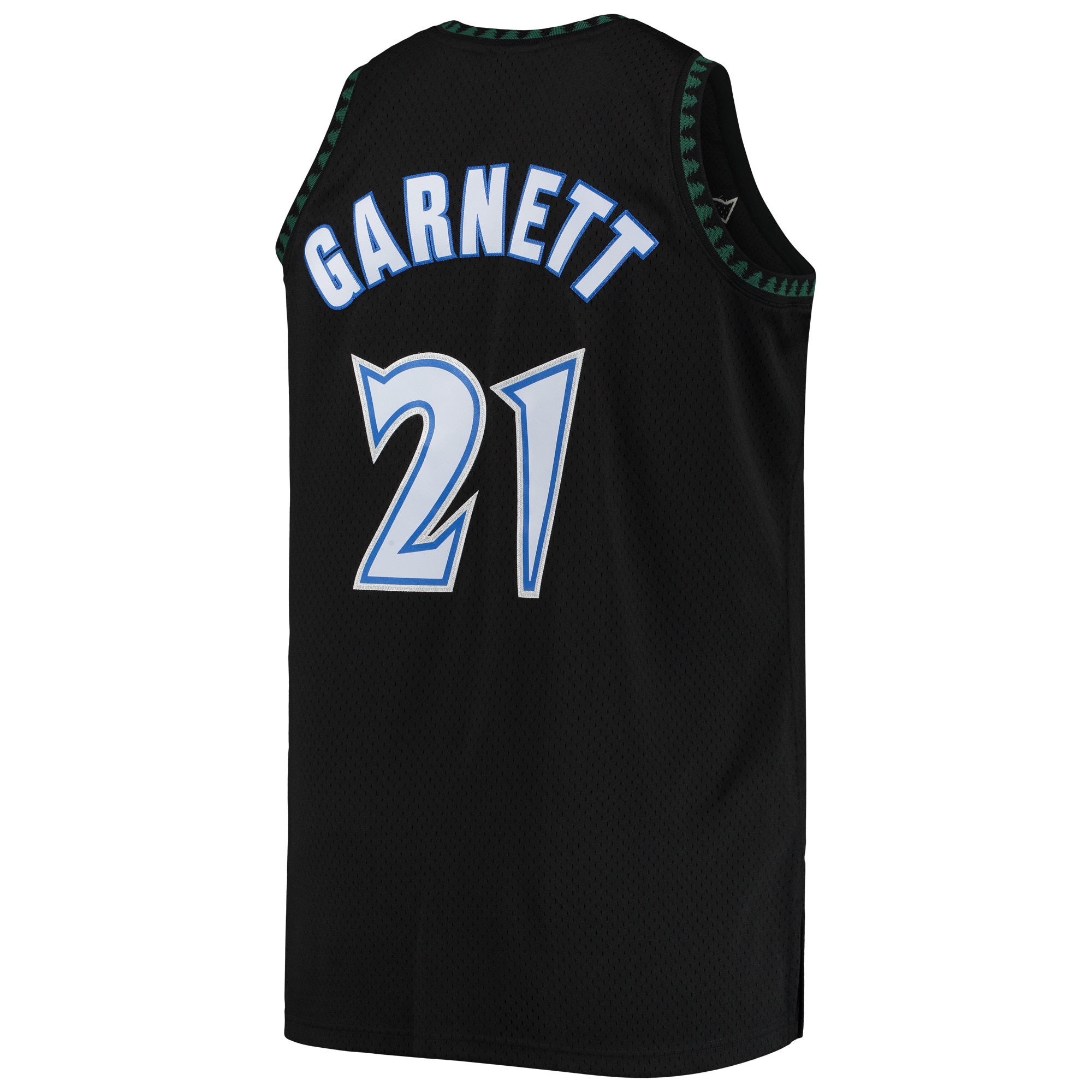 Mitchell Ness Kevin Garnett Black Minnesota Timberwolves 1997/98 Big Tall Hardwood Classics Swingman NBA Jersey Men's