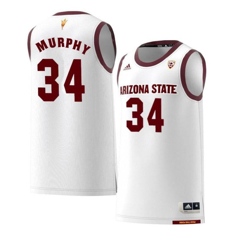 34 Corban Murph White Retro Arizona State Sun Devils NCAA Jersey Men's