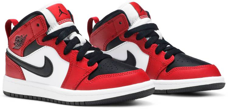 Air Jordan 1 Mid PS Chicago Black Toe 640734-069