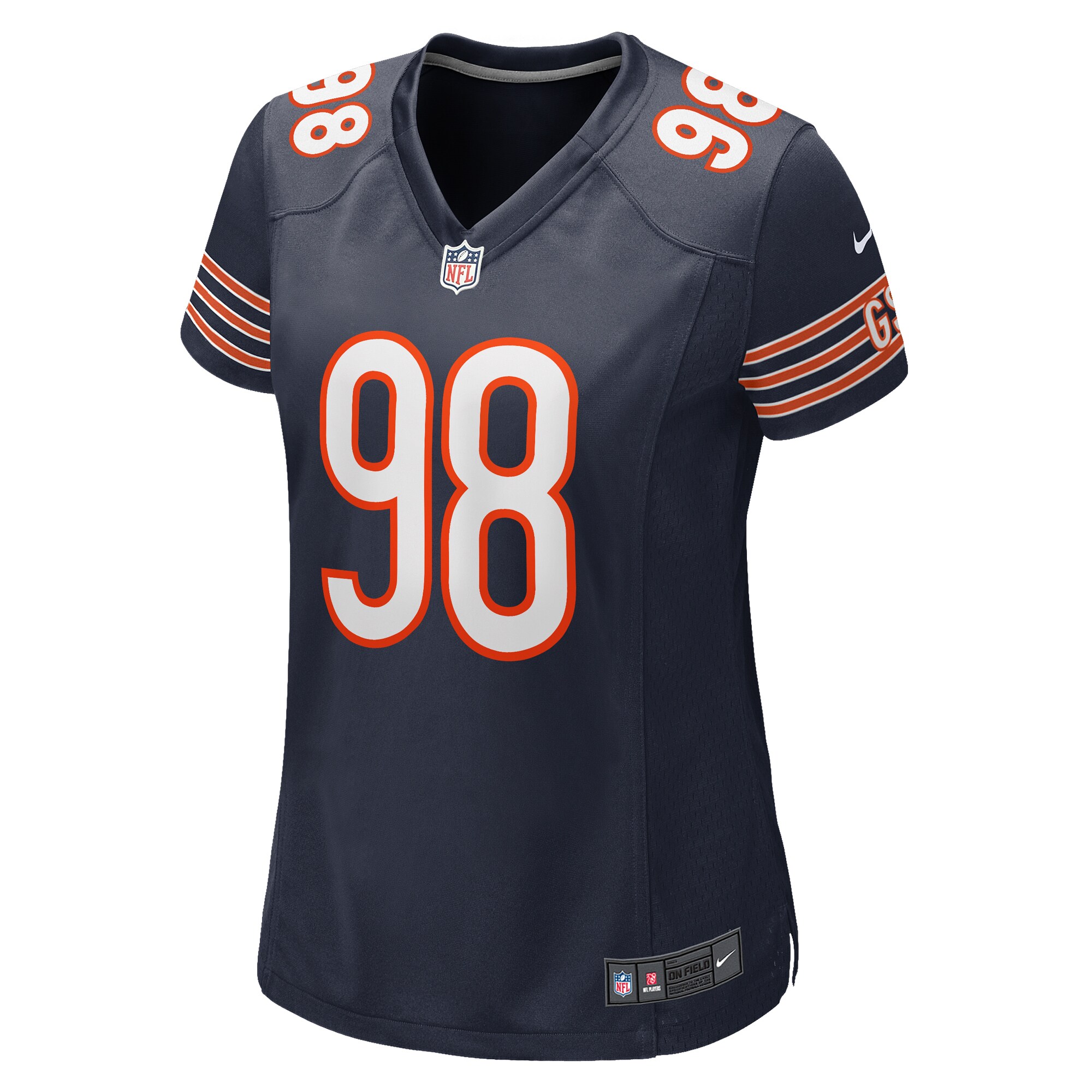 Chicago Bears Montez Sweat Navy Game NFL Jersey Women's