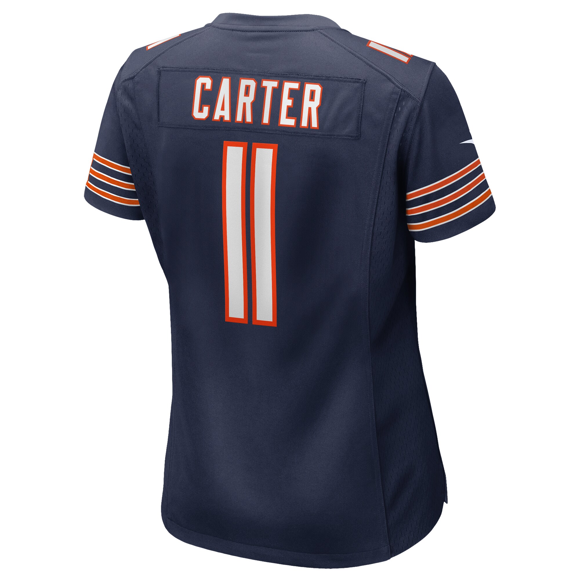 Chicago Bears DeAndre Carter Navy Game NFL Jersey Women's