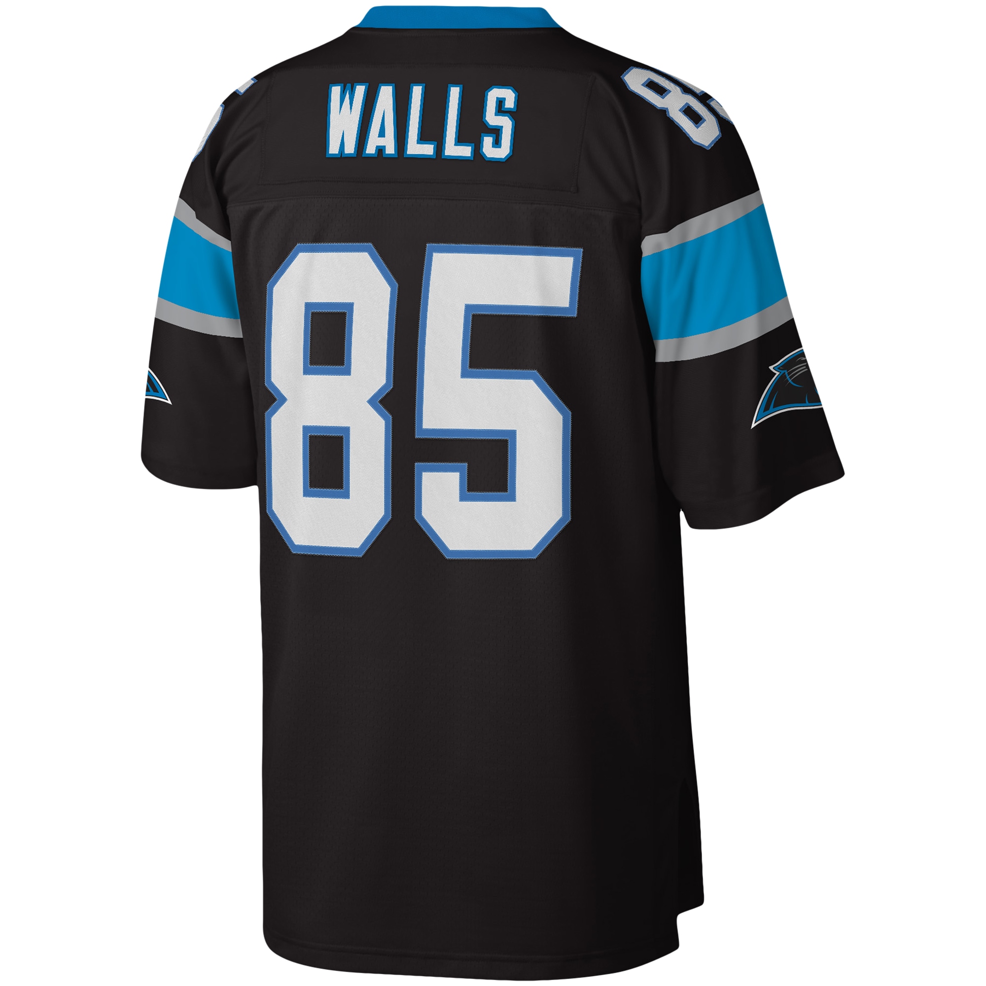 Carolina Panthers Wesley Walls Mitchell Ness Black Legacy NFL Jersey Men's