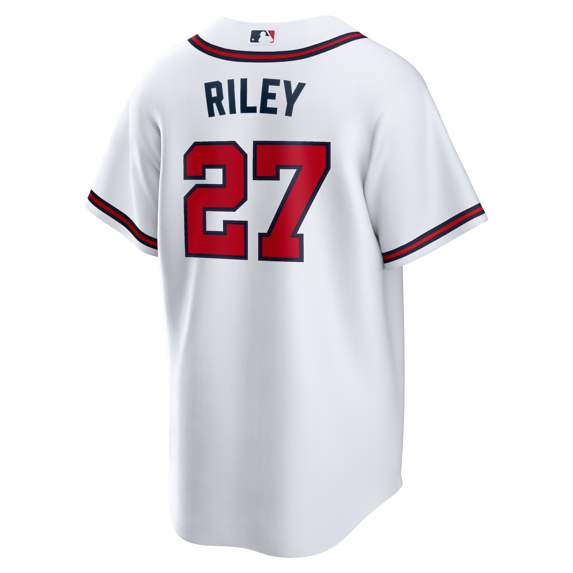 Atlanta Braves Austin Riley White Home Player MLB Jersey Men's