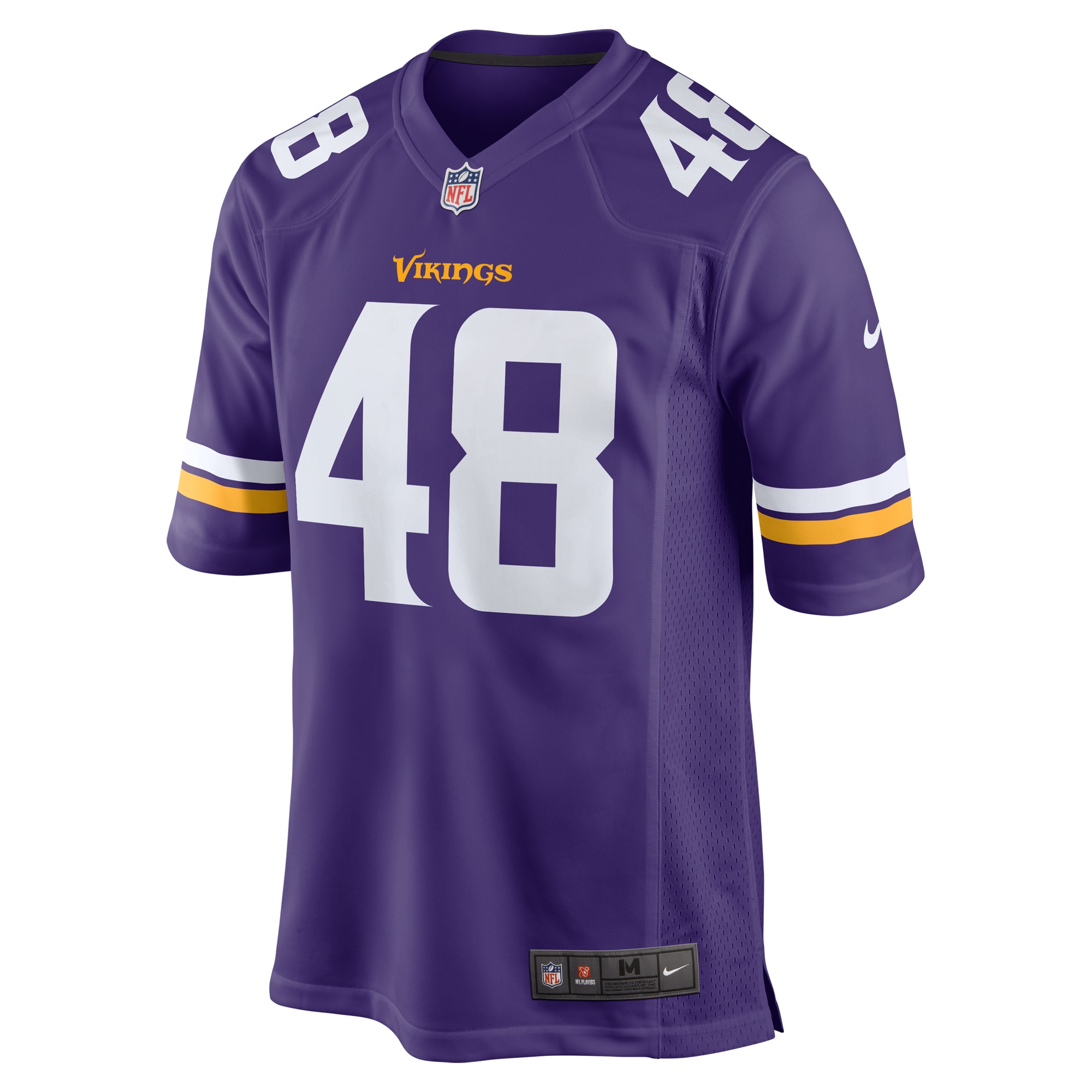 Minnesota Vikings Quincy Roche Purple Team Game NFL Jersey Men's