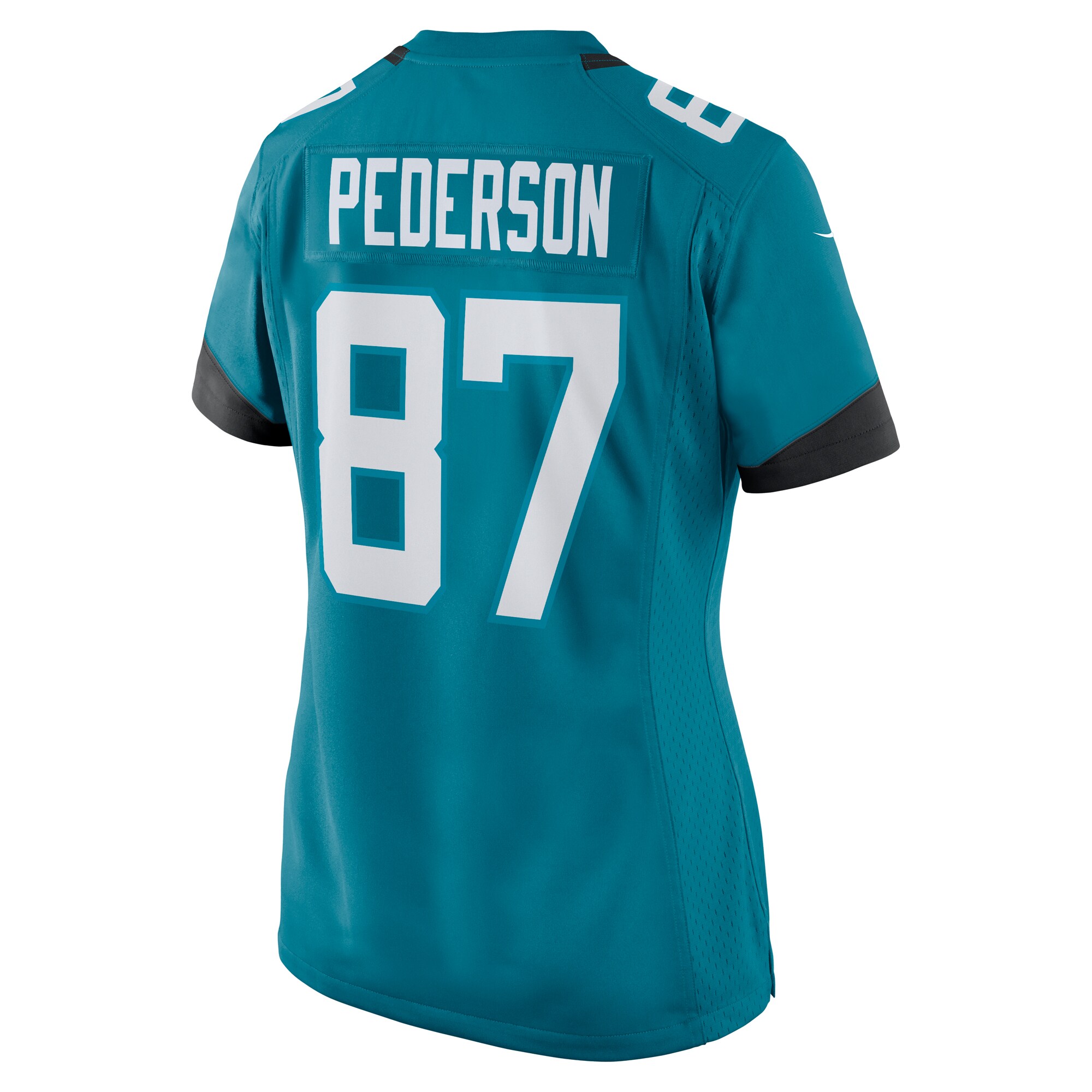 Jacksonville Jaguars Josh Pederson Teal Team Game NFL Jersey Women's