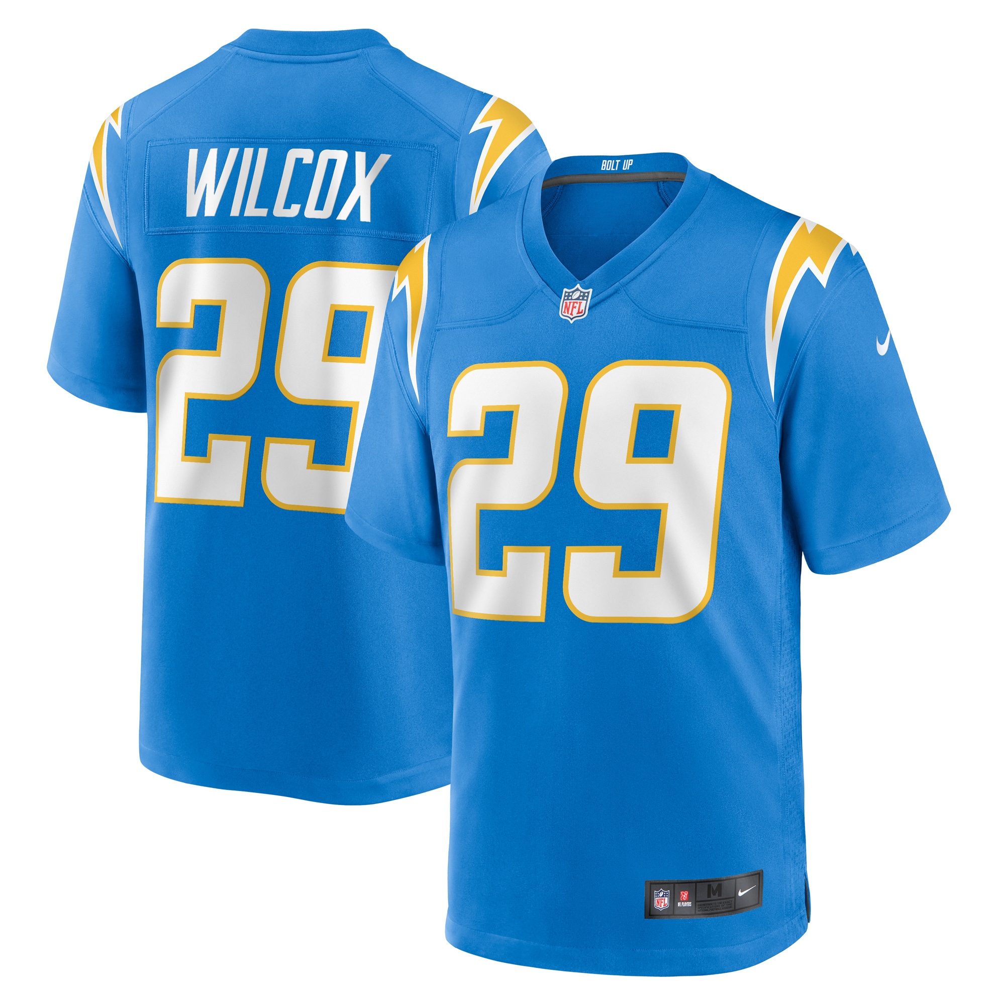 Chris Wilcox Los Angeles Chargers Nike Team Game Jersey - Powder Blue