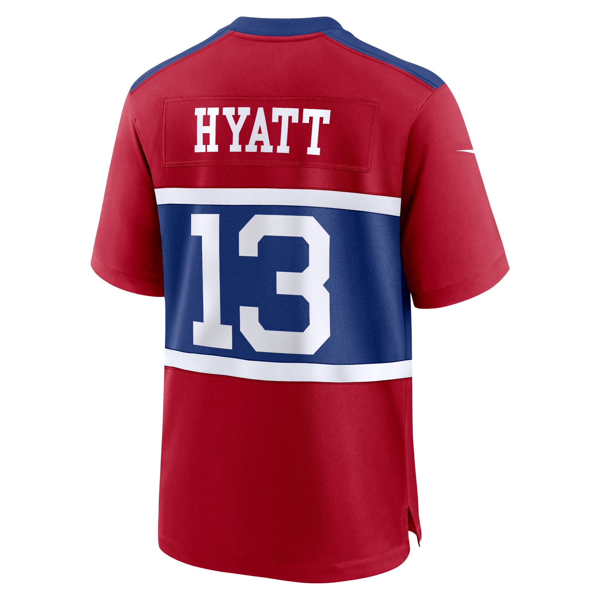 New York Giants Jalin Hyatt Century Red Alternate Player Game NFL Jersey Men's