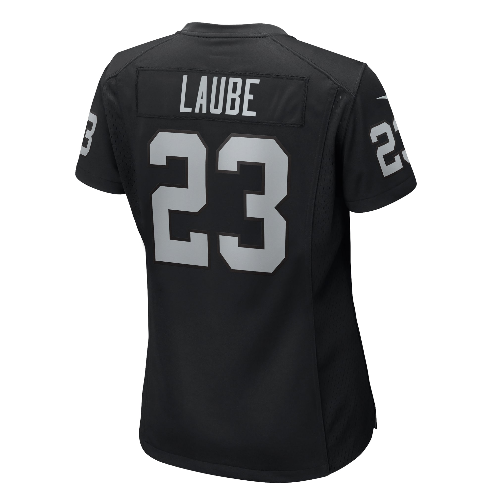 Las Vegas Raiders Dylan Laube Black Game NFL Jersey Women's