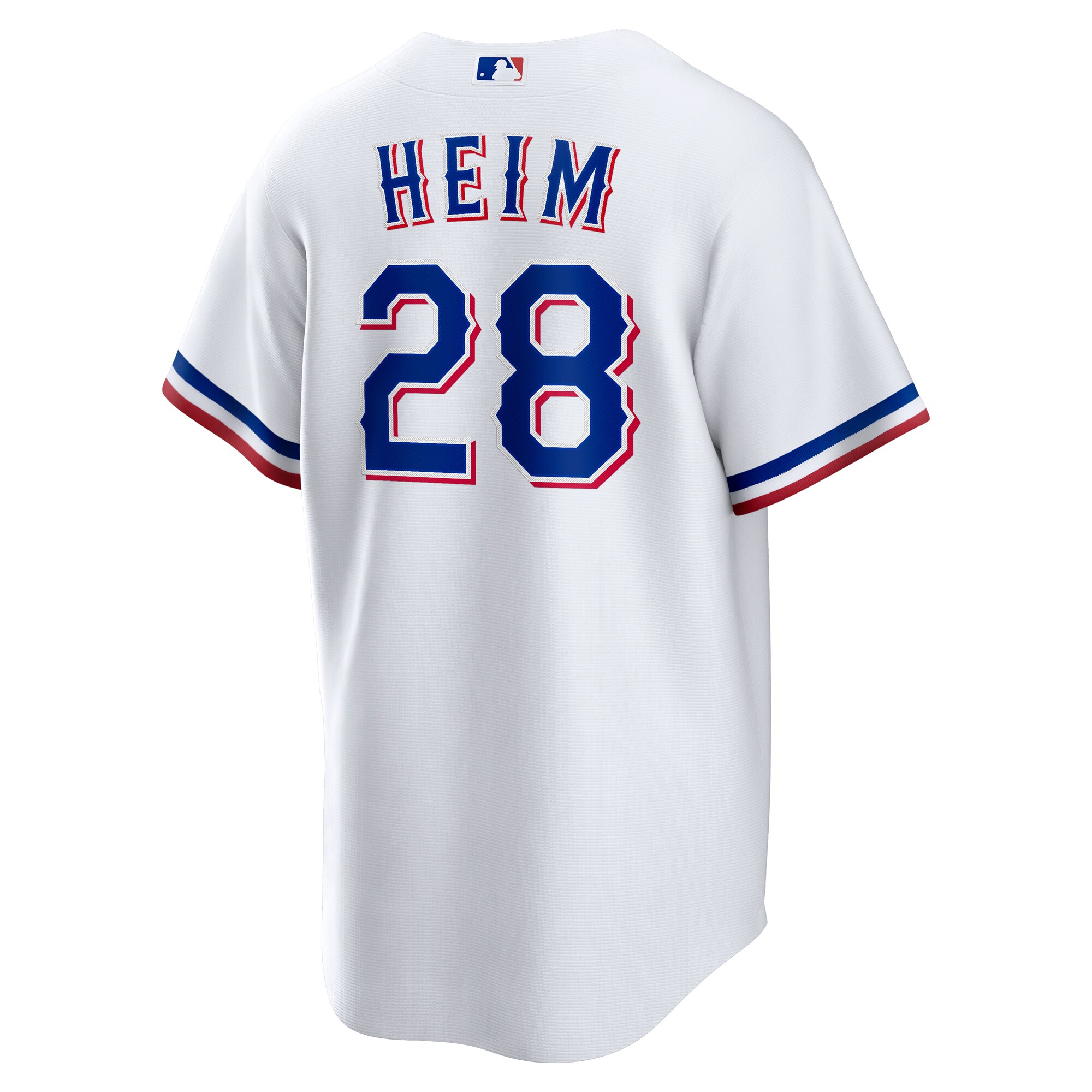 Texas Rangers Jonah Heim White Home MLB Jersey Men's