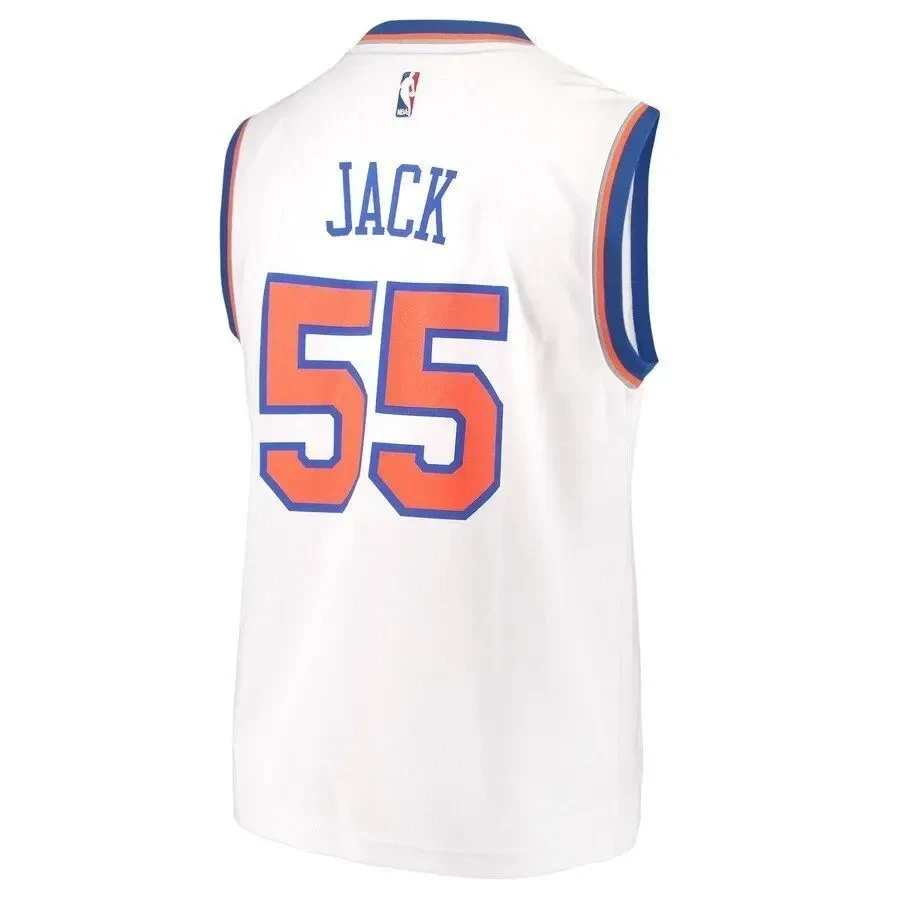 Jarrett Jack New York Knicks Home White NBA Jersey Men's