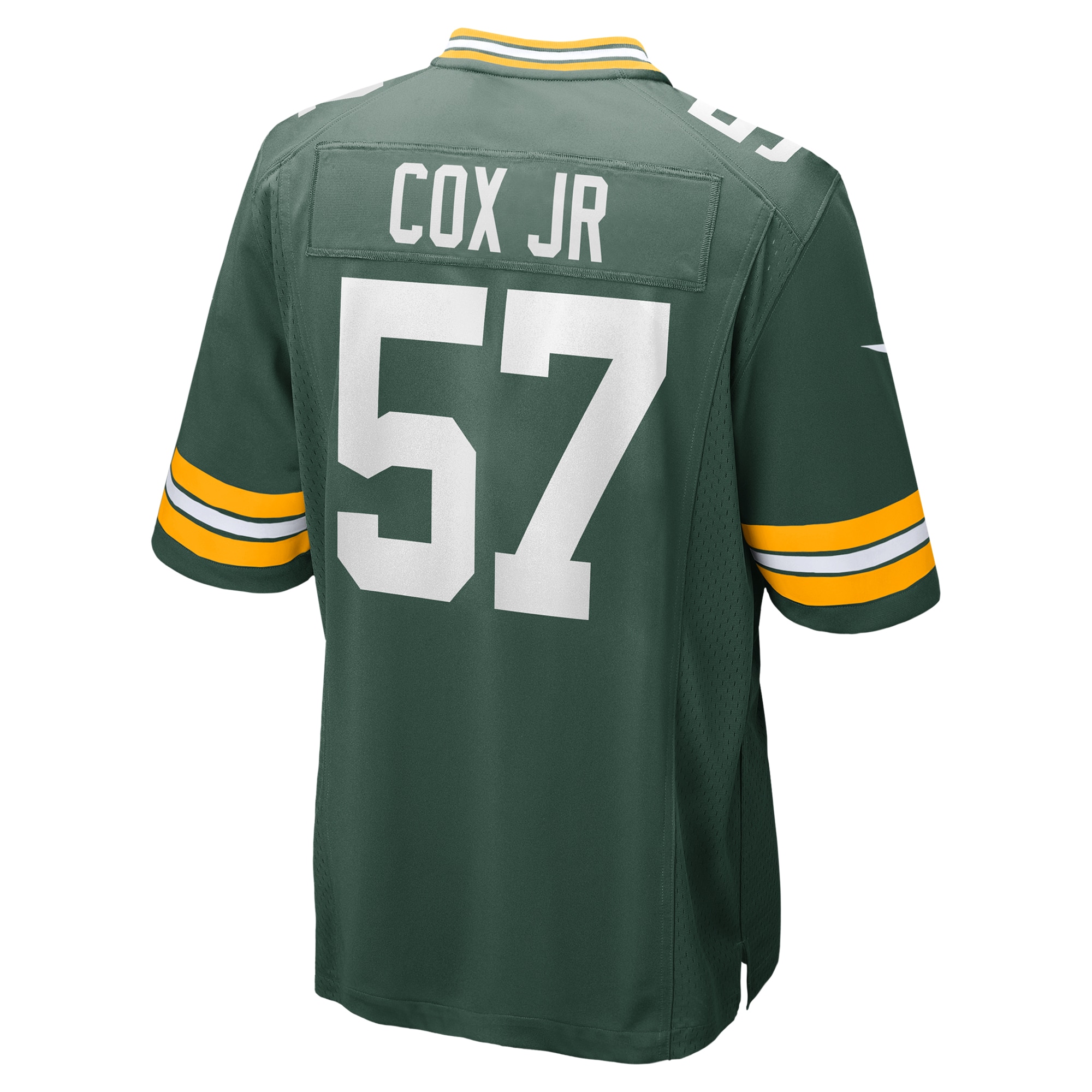 Green Bay Packers Brenton Cox Jr. Green Game NFL Jersey Men's