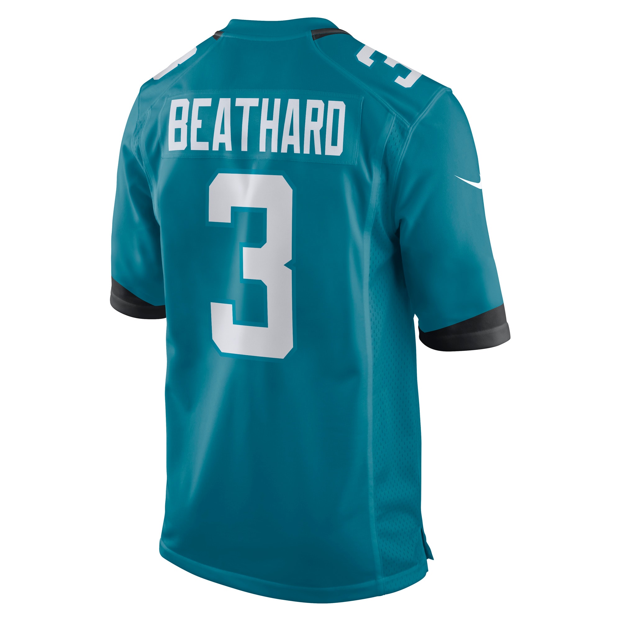 Jacksonville Jaguars C.J. Beathard Teal Game NFL Jersey Men's