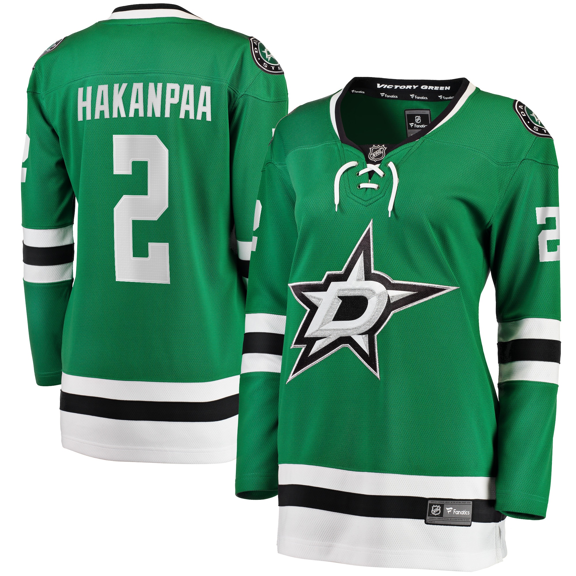 Dallas Stars Jani Hakanpaa Kelly Green Home Breakaway Player NHL Jersey Women's