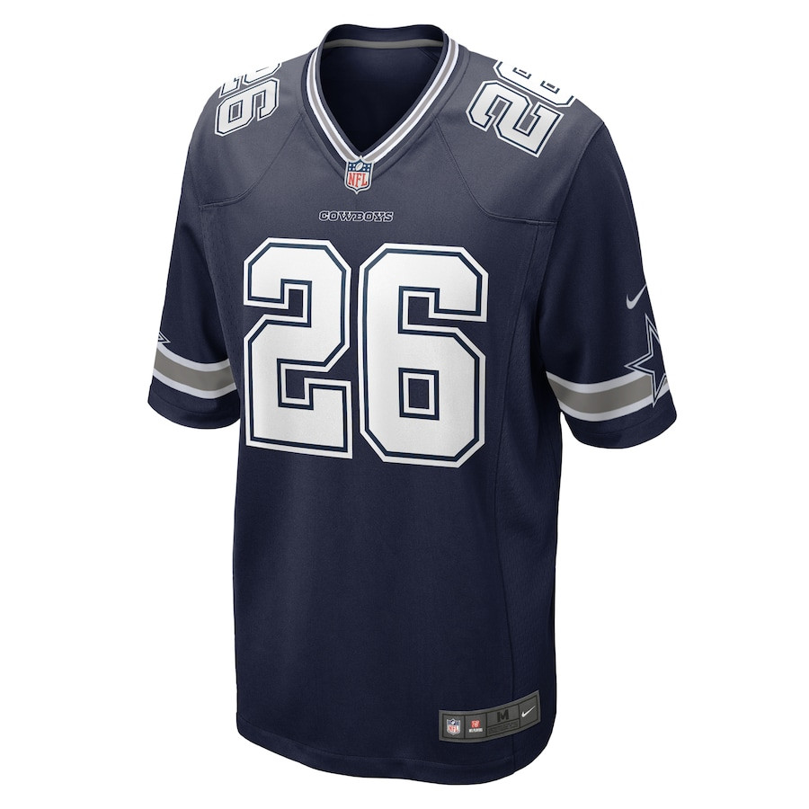 DaRon Bland 26 Dallas Cowboys Game Navy NFL Jersey Men's