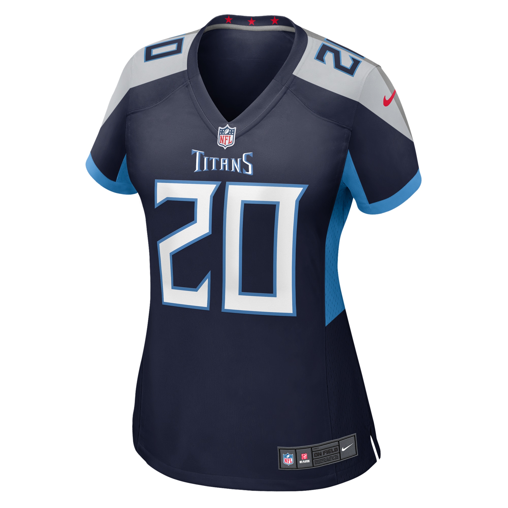 Tennessee Titans Tony Pollard Navy Game NFL Jersey Women's