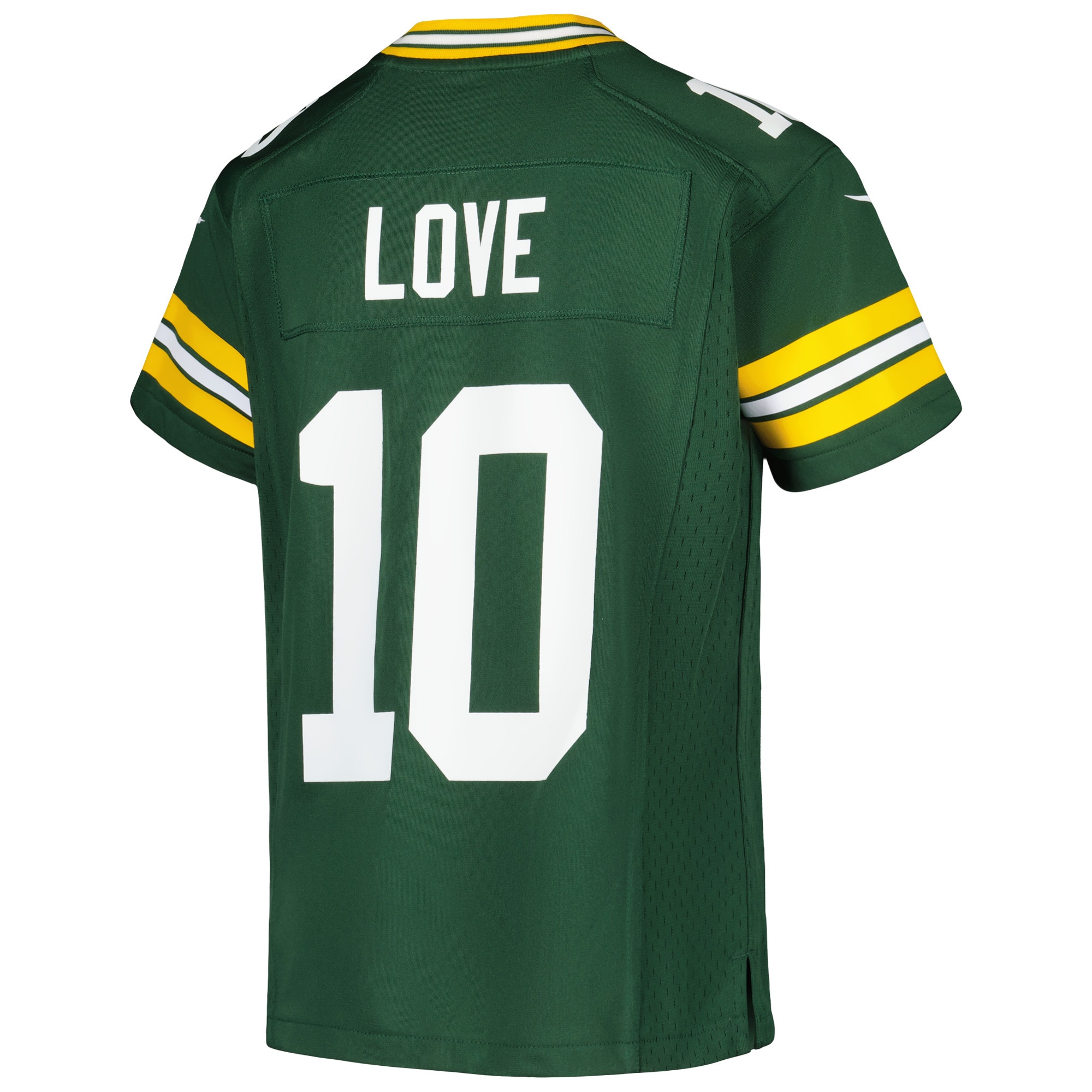 Green Bay Packers Love Green Game NFL Jersey Youth
