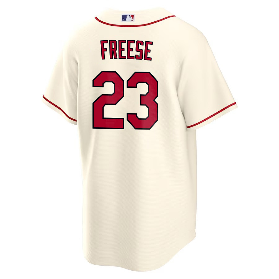David Freese 23 St. Louis Cardinals Alternate Cream MLB Jersey Men's