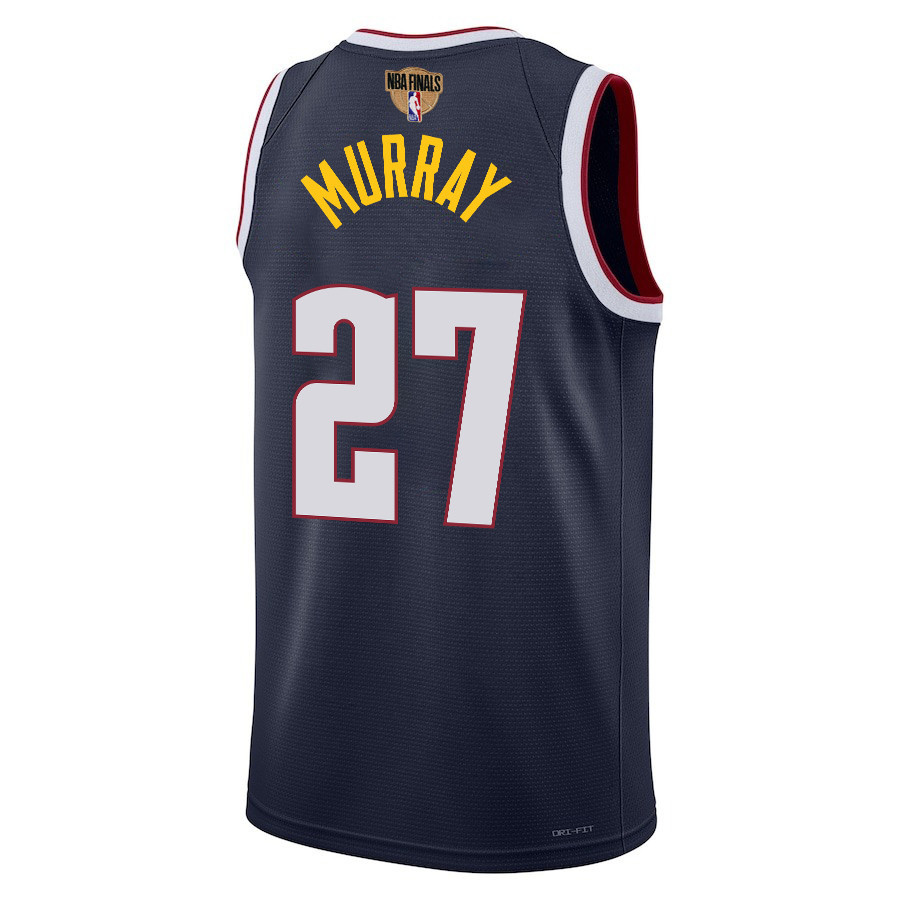 Jamal Murray 27 Denver Nuggets Final Champions 2023 Swingma Black NBA Jersey Youth