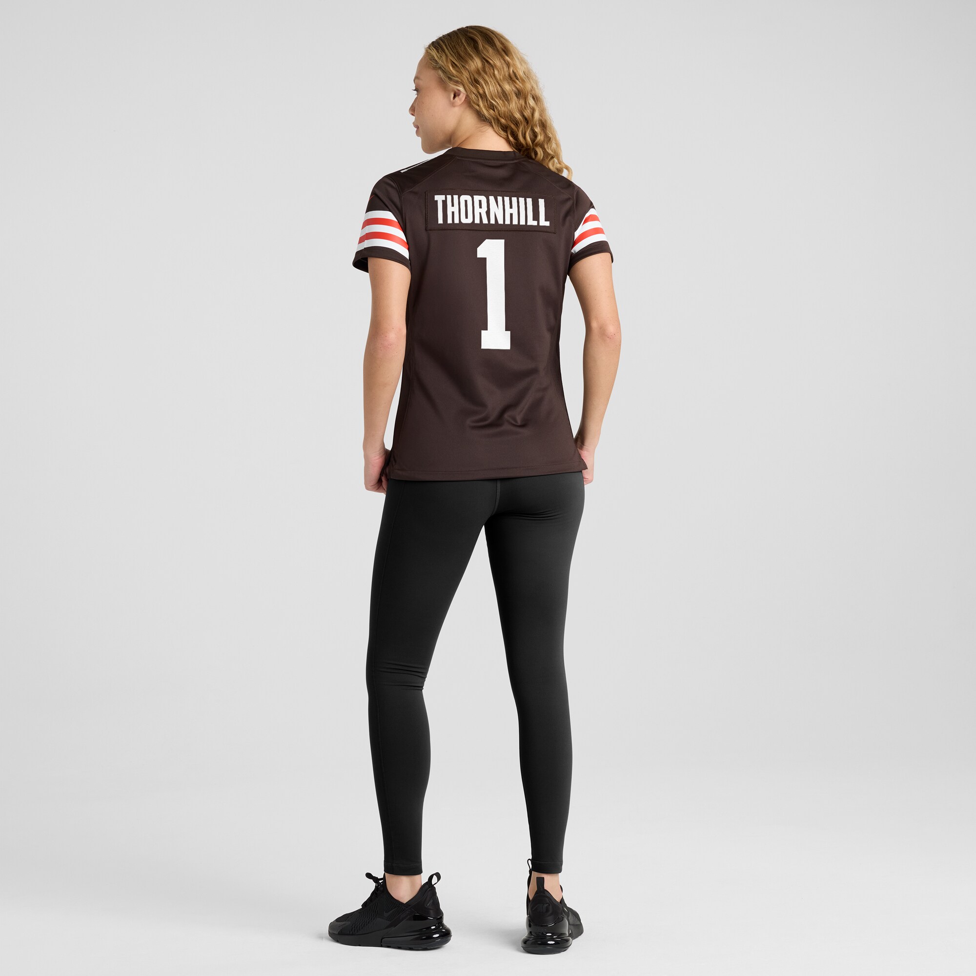 Cleveland Browns Juan Thornhill Brown All Player NFL Jersey Women's